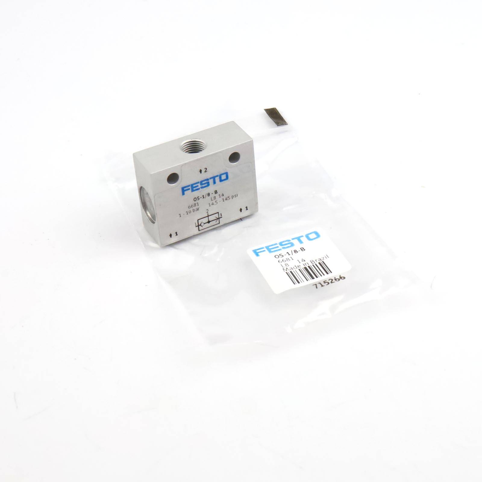 Festo Logikelement OS-1/8-B 6681 OVP-0