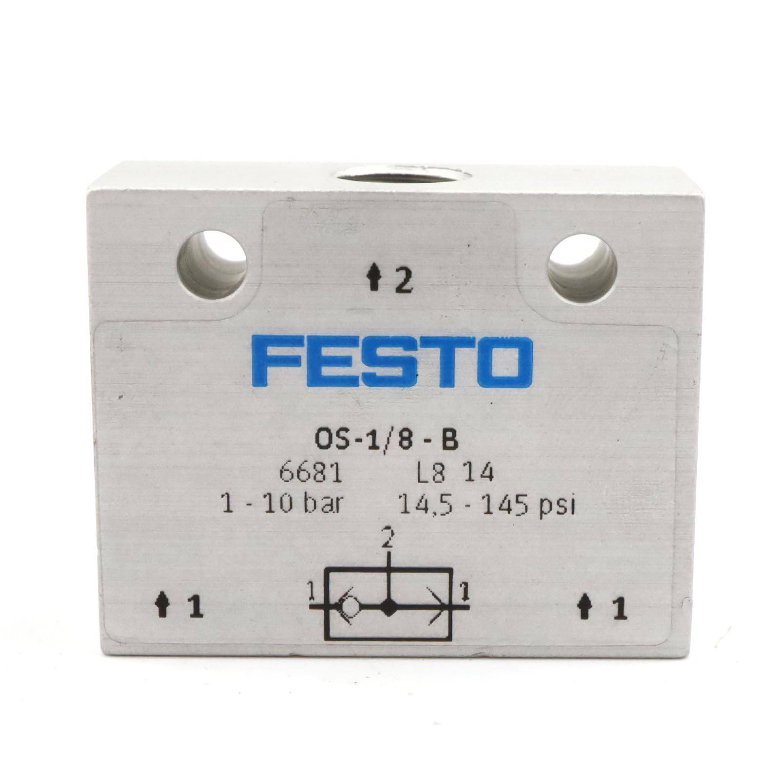 Festo Logikelement OS-1/8-B 6681 OVP-1