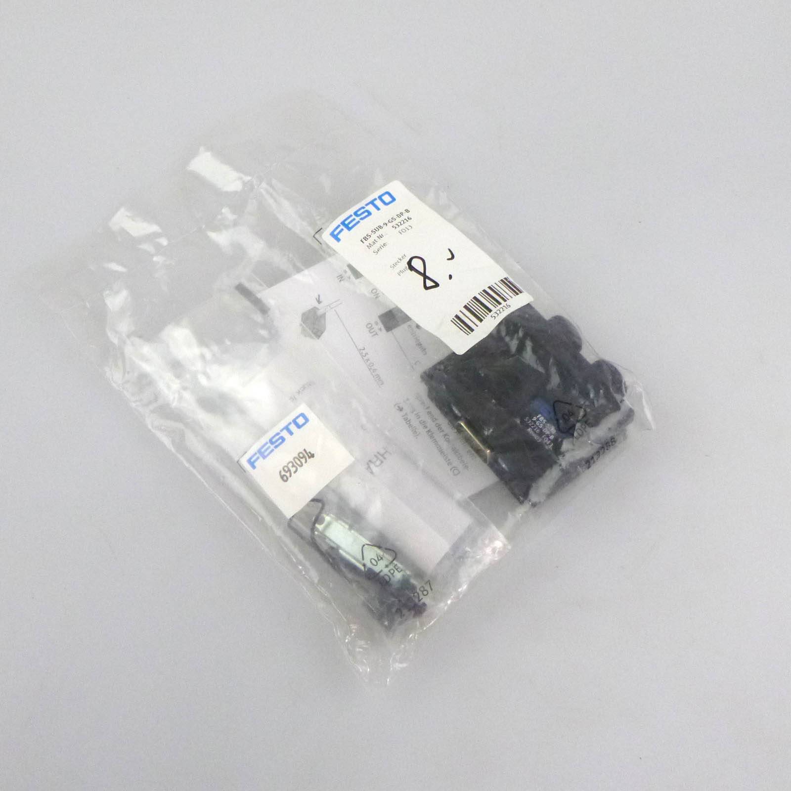 Festo Stecker FBS-SUB-9-GS-DP-B 532216 OVP