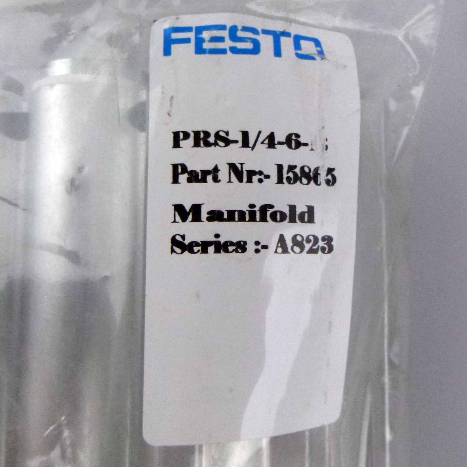 Festo Anschlussblock PRS-1/4-6-B 15865 OVP-1
