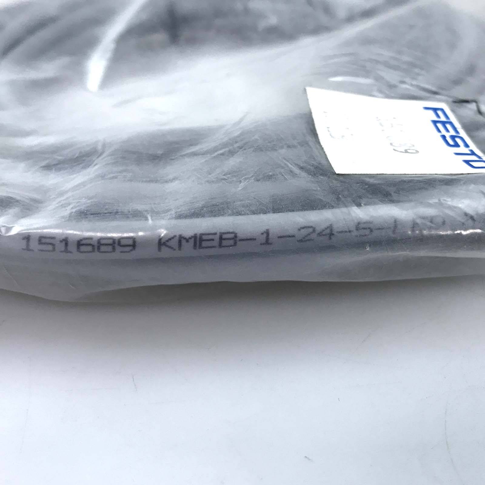 Festo Steckdosenleitung KMEB-1-24-5-LED 151689 OVP-2