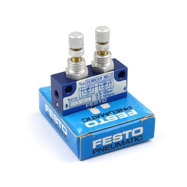 Festo Drossel-Rückschlagventil GR-M5X2-B 25089 OVP