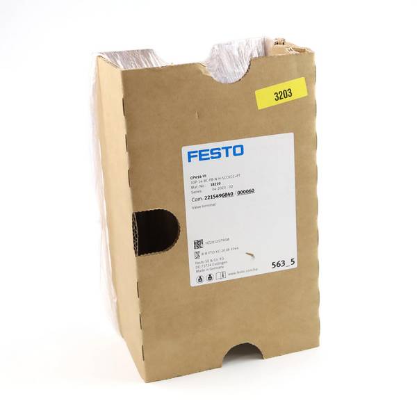 Festo Ventilinsel CPV14-VI 10P-14-8C-FB-N-H-5CCKCC+PT 18210 OVP