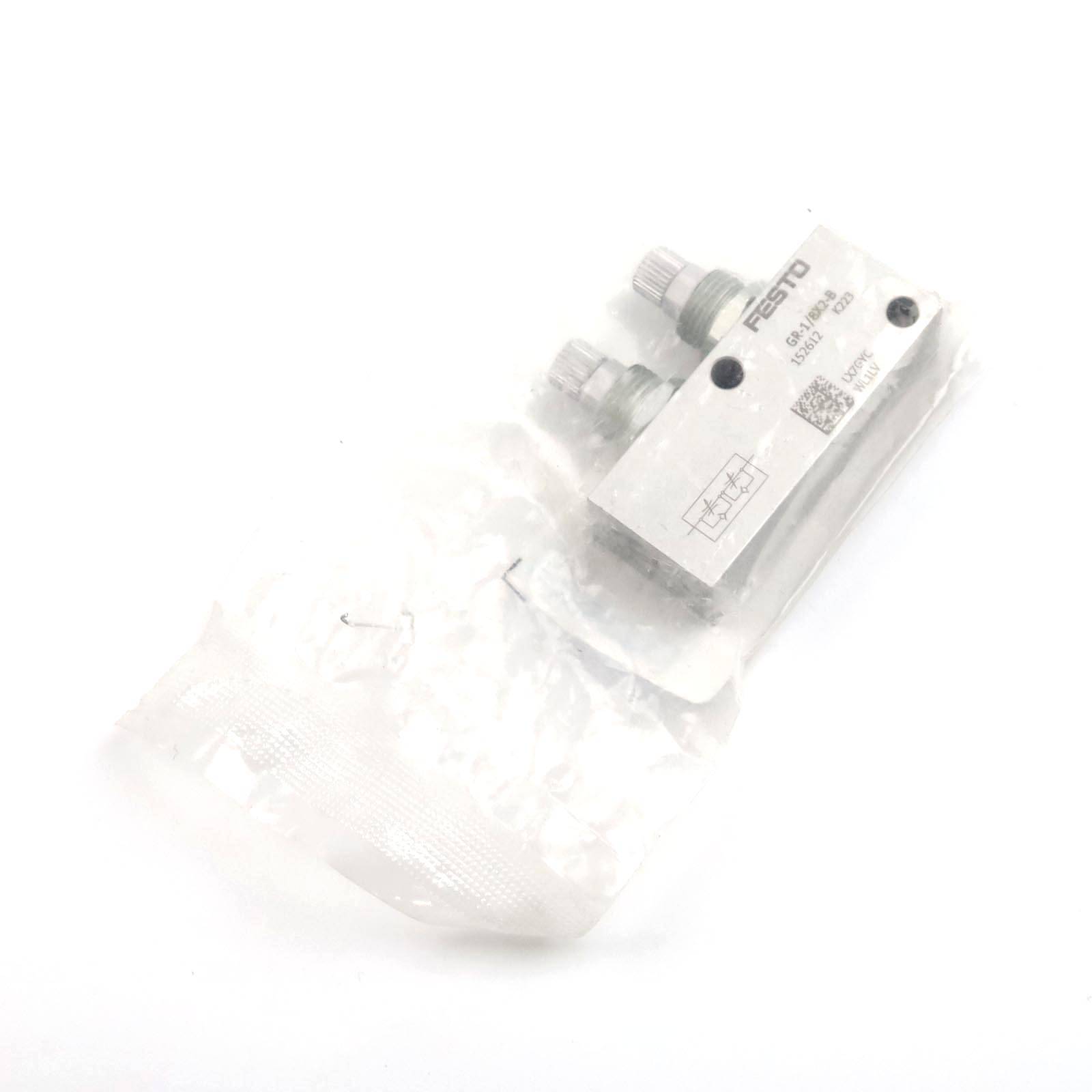 Festo Drossel-Rückschlagventil GR-1/8X2-B 152612 OVP-2