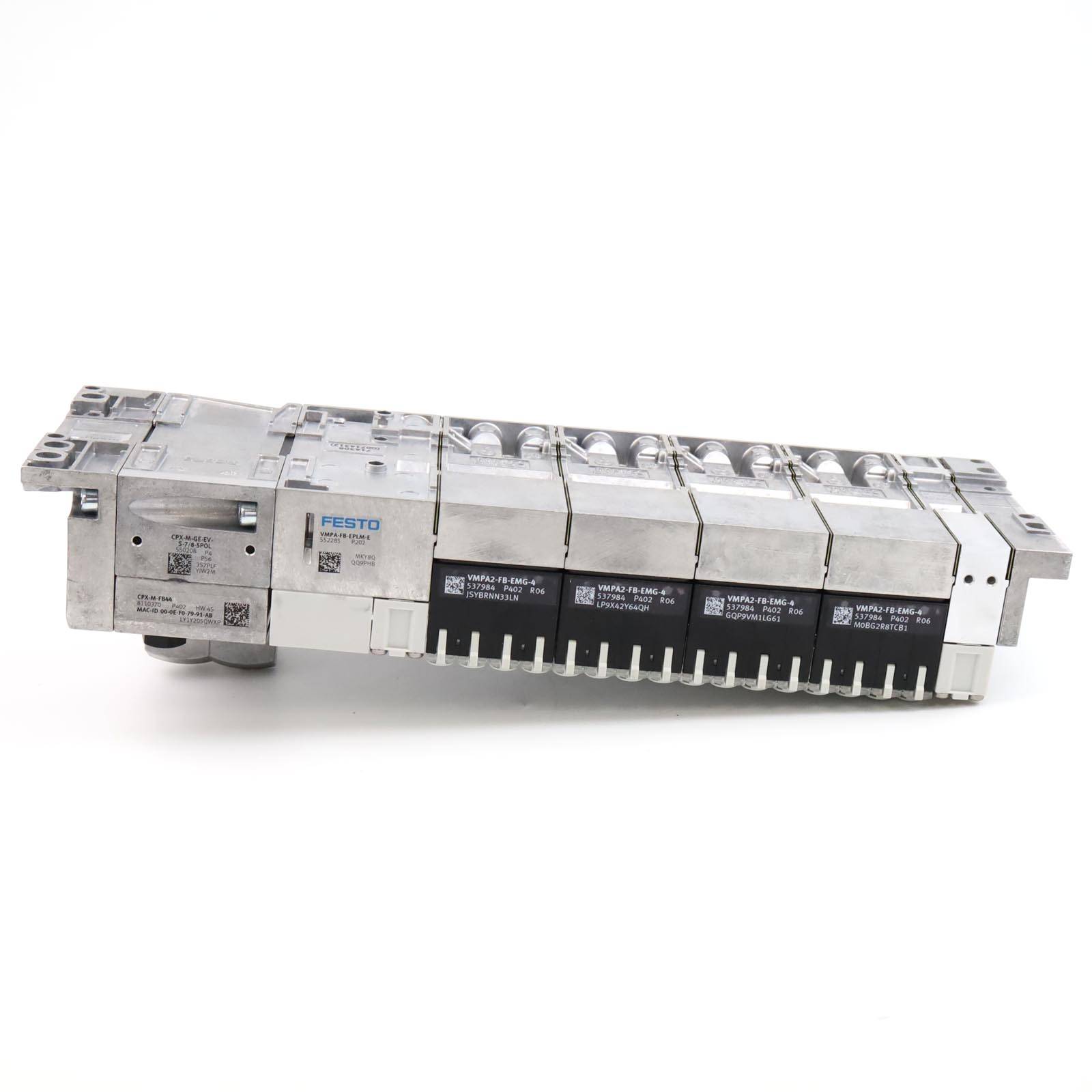 Festo Ventilinsel 51E-F44GCQP-D+GS 32P-XCD-N-MBHBHBHBHU-8KS+4T 530411 OVP-4