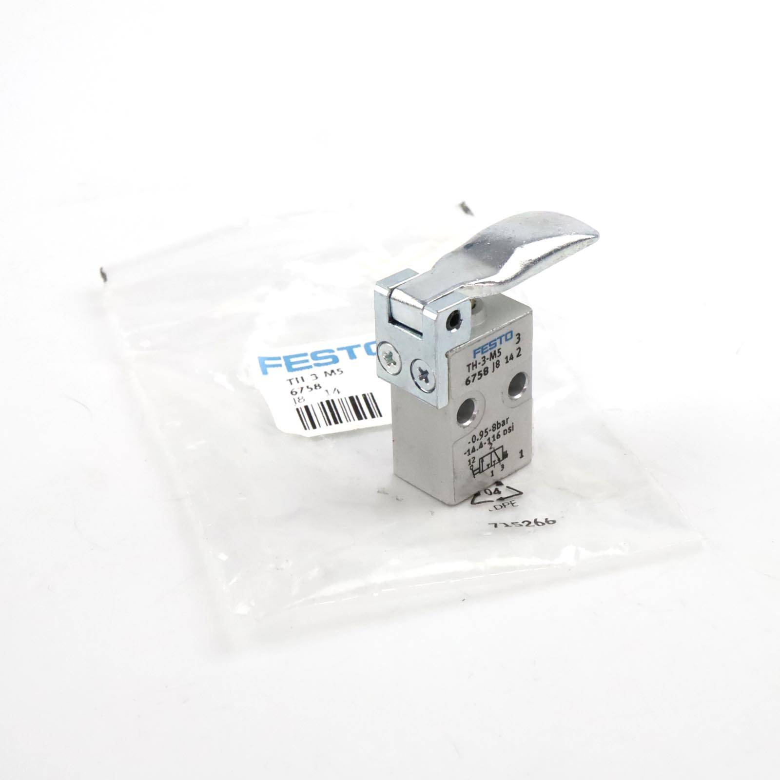 Festo Tasthebelventil TH-3-M5 6758 OVP-0