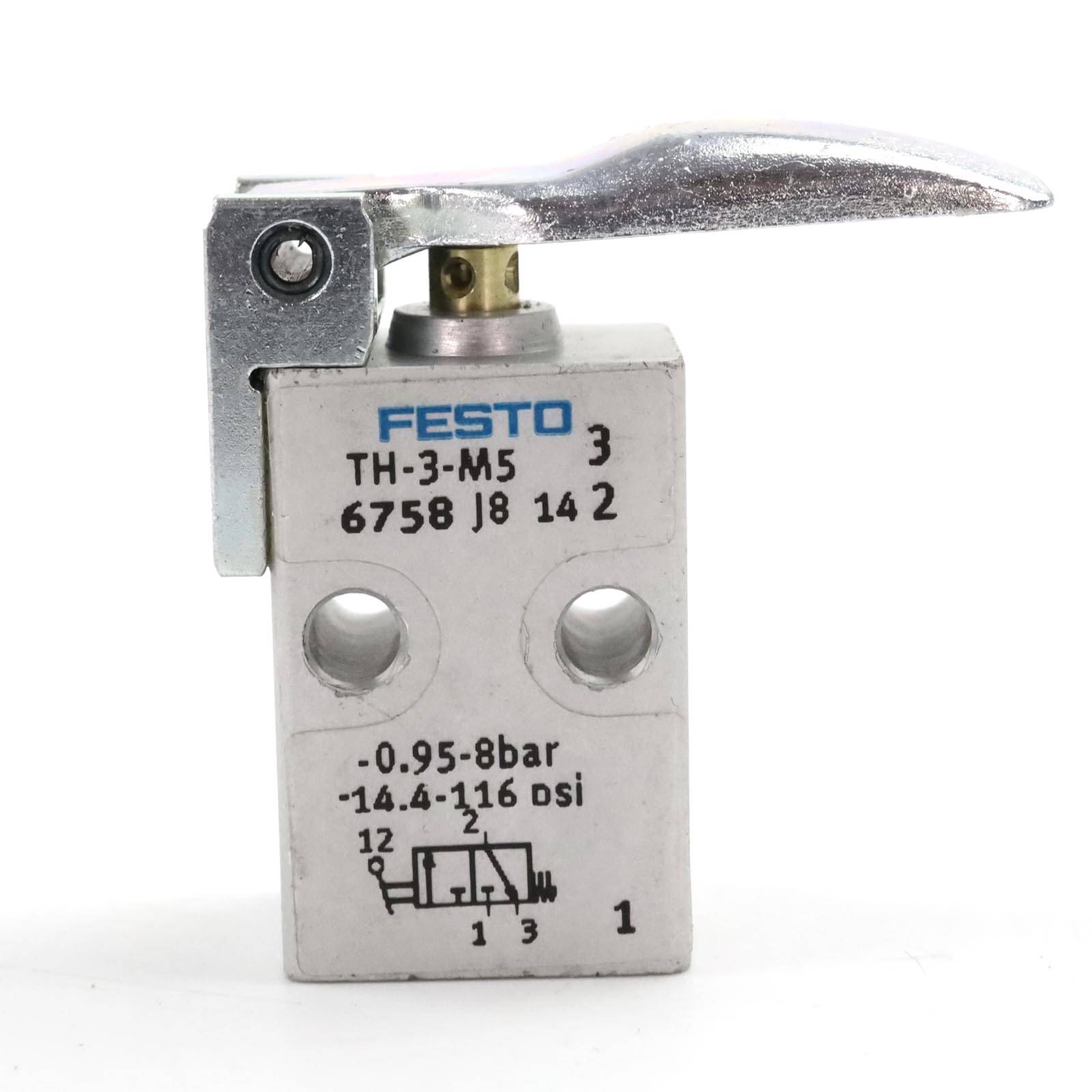 Festo Tasthebelventil TH-3-M5 6758 OVP-2