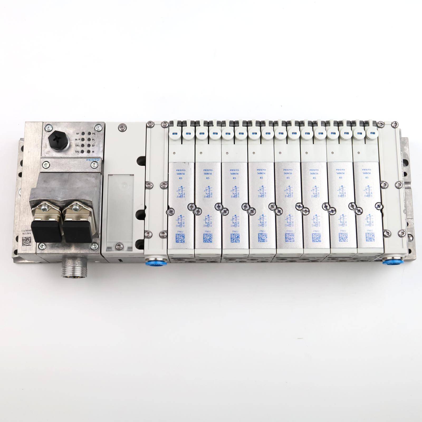 Festo Ventilinsel 51E-F34GCQP-D+GS 32P-XCD-N-MBHBHBHBHU-8KS+4T 530411 OVP-2