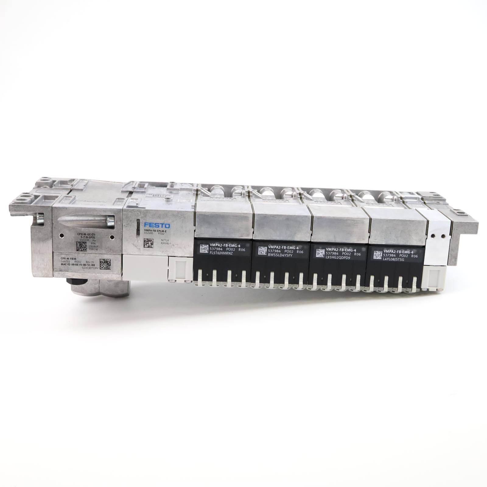 Festo Ventilinsel 51E-F34GCQP-D+GS 32P-XCD-N-MBHBHBHBHU-8KS+4T 530411 OVP-4