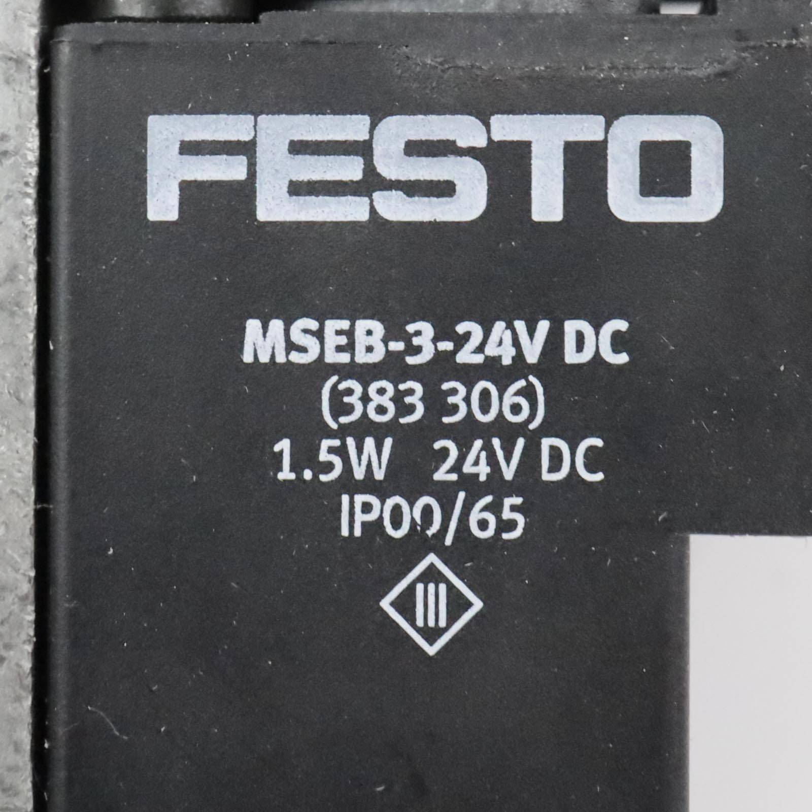 Festo Magnetventil CPV18-M1H-2X3GLS-1/4 163189 OVP-4