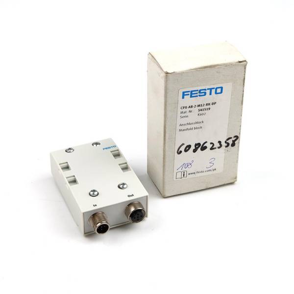 Festo Anschlussblock CPX-AB-2-M12-RK-DP 541519 OVP