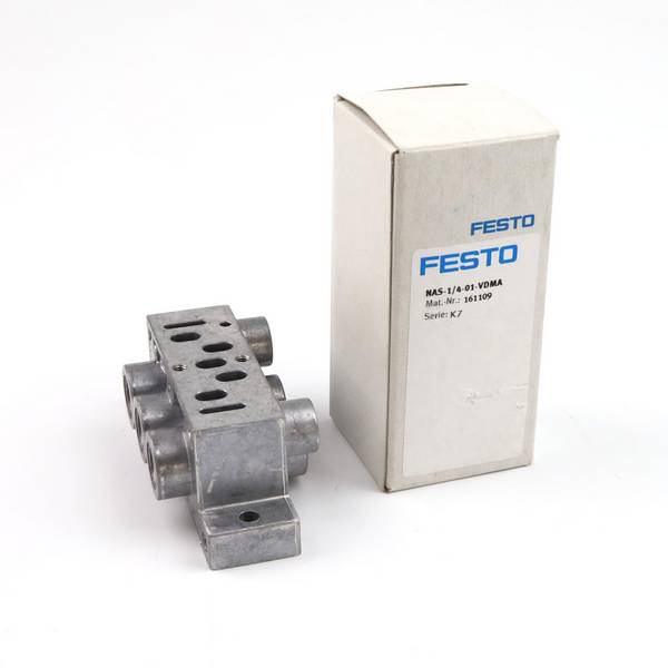 Festo Einzelanschlussplatte NAS-1/4-01-VDMA 161109 OVP