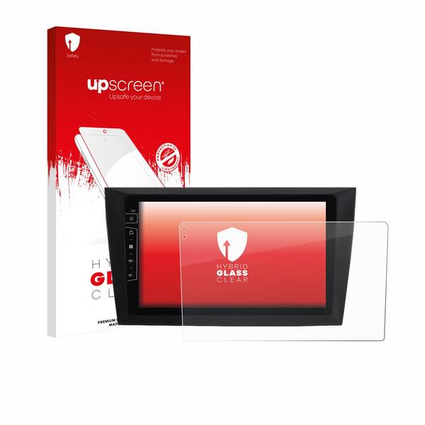 upscreen Schutzglas für Dynavin D8-DF31 9" Schutzfolie Panzer Folie Glas Display Schutz klar