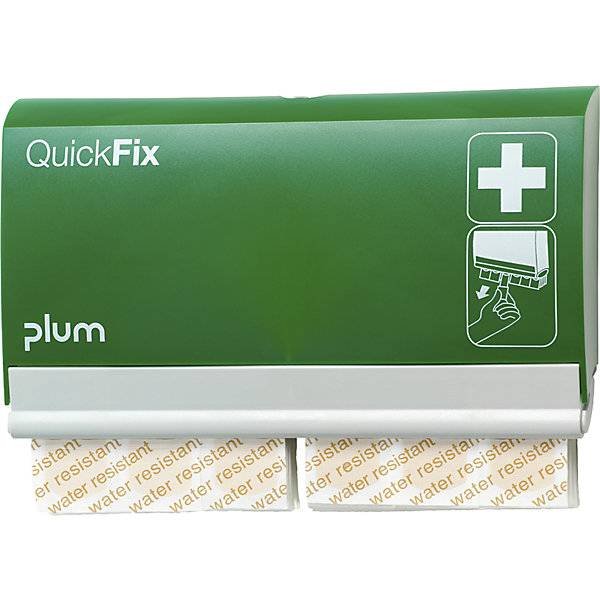 Pflasterspender QuickFix Water Resistant mit 90 Pflasterstrips HxB 1335 x 2325 mm. 86025749 860257 49