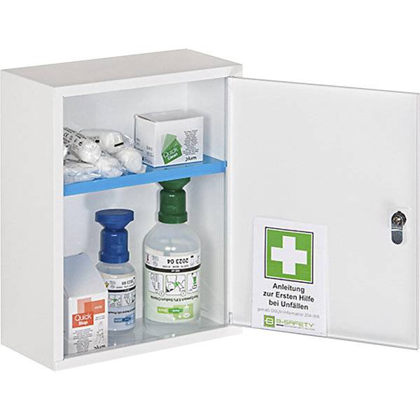 Verbandschrank STANDARD mit Inhalt nach DIN 13169 HxBxT 370 x 300 x 140 mm. 86024549 860245 49-1
