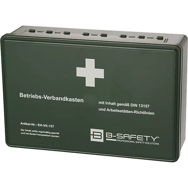 Betriebsverbandkasten STANDARD mit Inhalt nach DIN 13157 BxHxT 270 x 175 x 90 mm. 86024949 860249 49