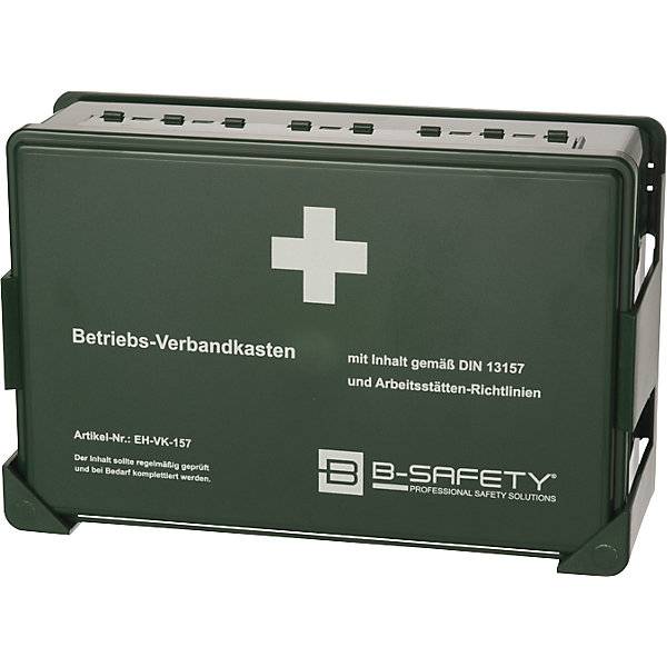 Betriebsverbandkasten STANDARD mit Inhalt nach DIN 13157 BxHxT 270 x 175 x 90 mm. 86024949 860249 49-1