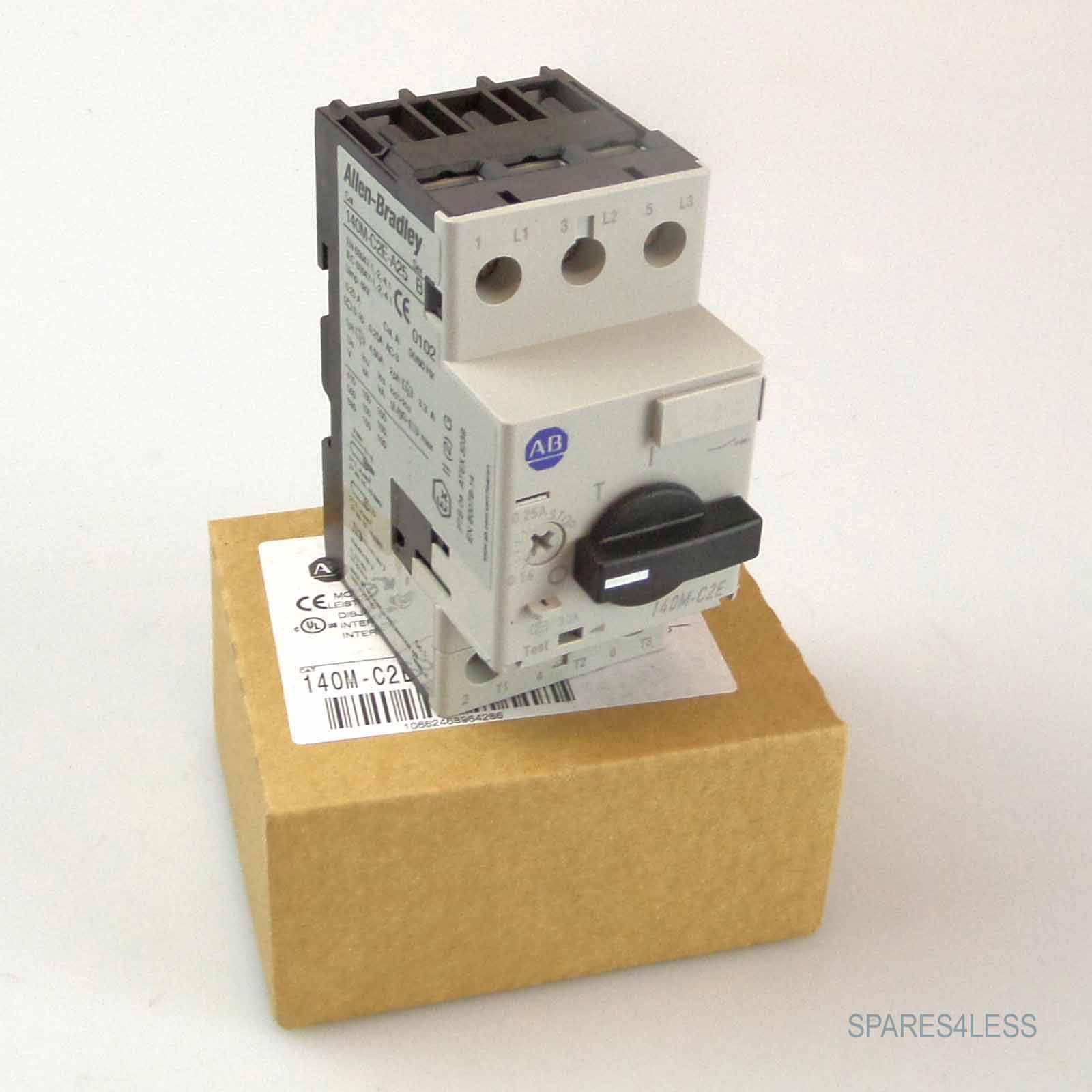 Allen Bradley Motorschutzschalter 140M-C2E-A25 Ser.B OVP-0