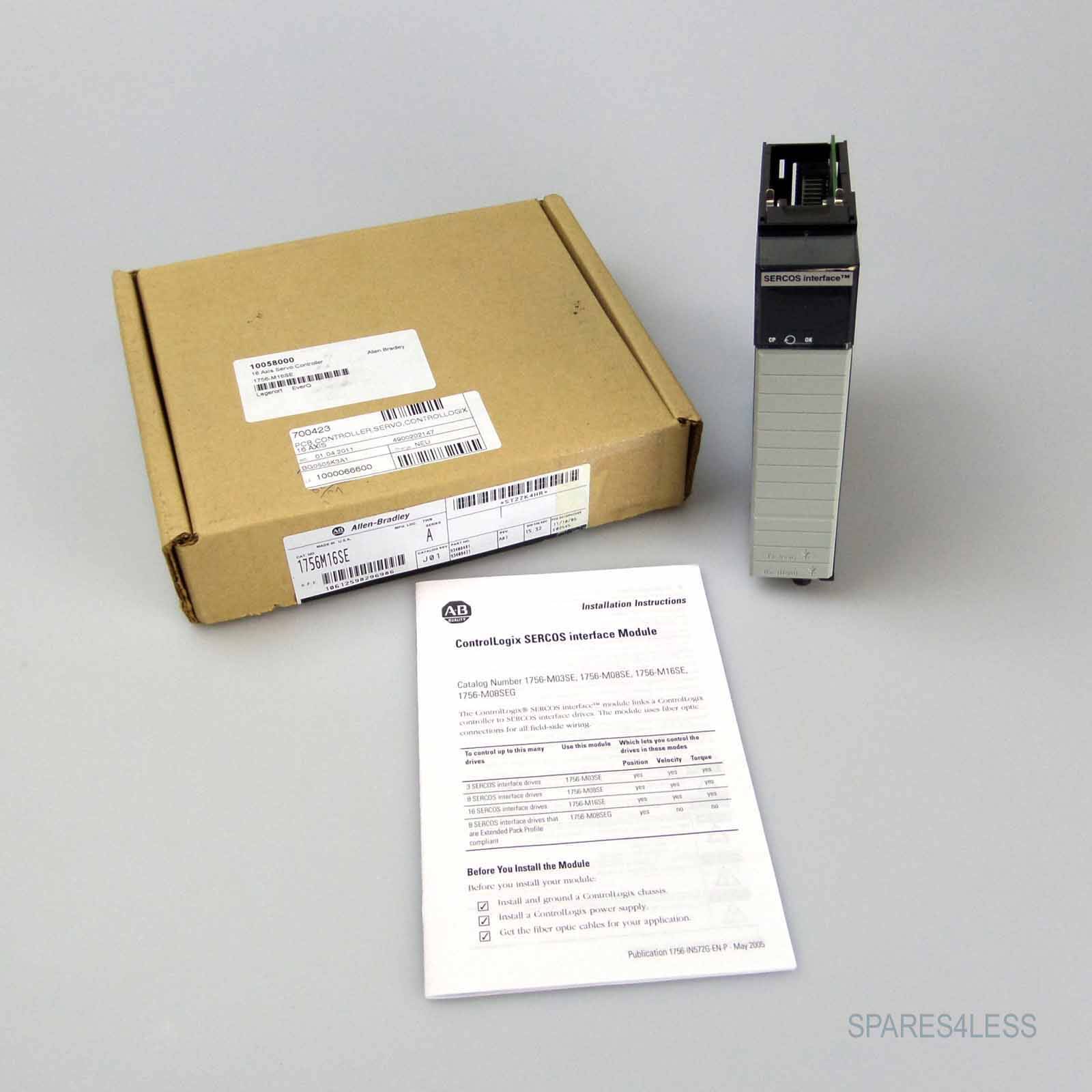 Allen Bradley Controllogix Interface Module 1756-M16SE Ser. A OVP-0