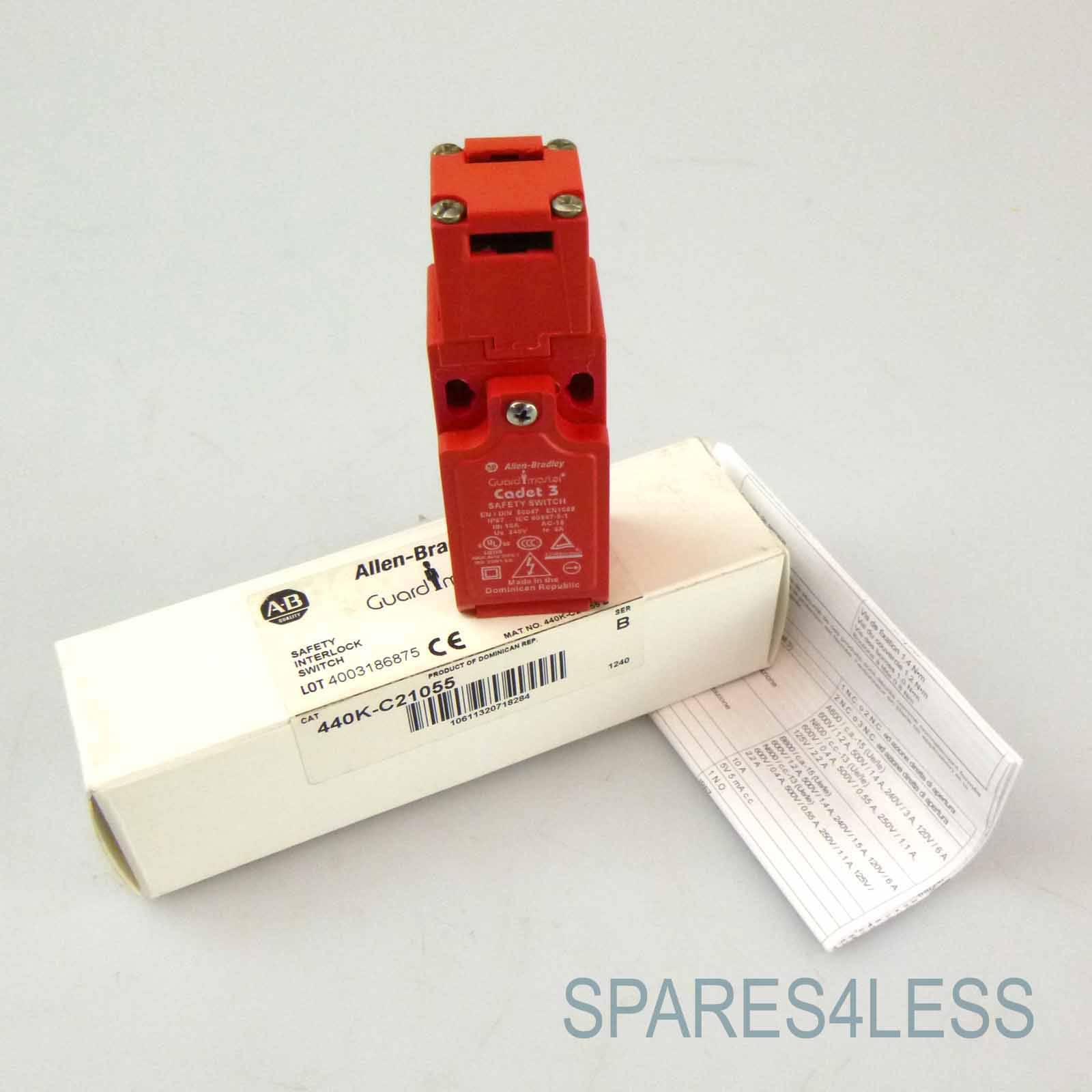 Allen Bradley Guardmaster Sicherheitsschalter 440K-C21055 Ser.B OVP-0