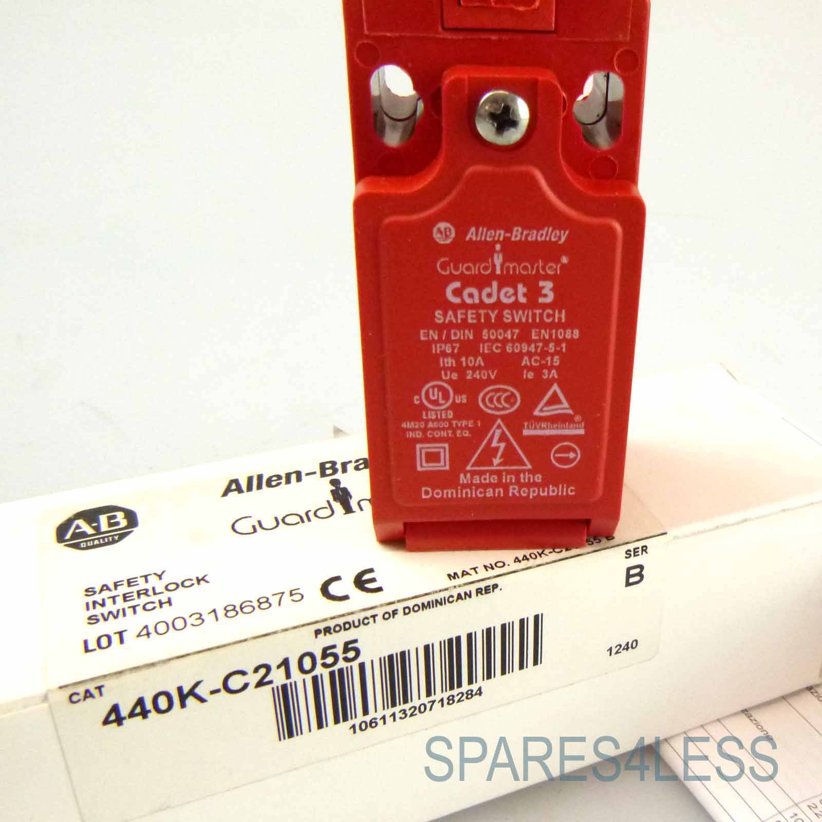 Allen Bradley Guardmaster Sicherheitsschalter 440K-C21055 Ser.B OVP-1