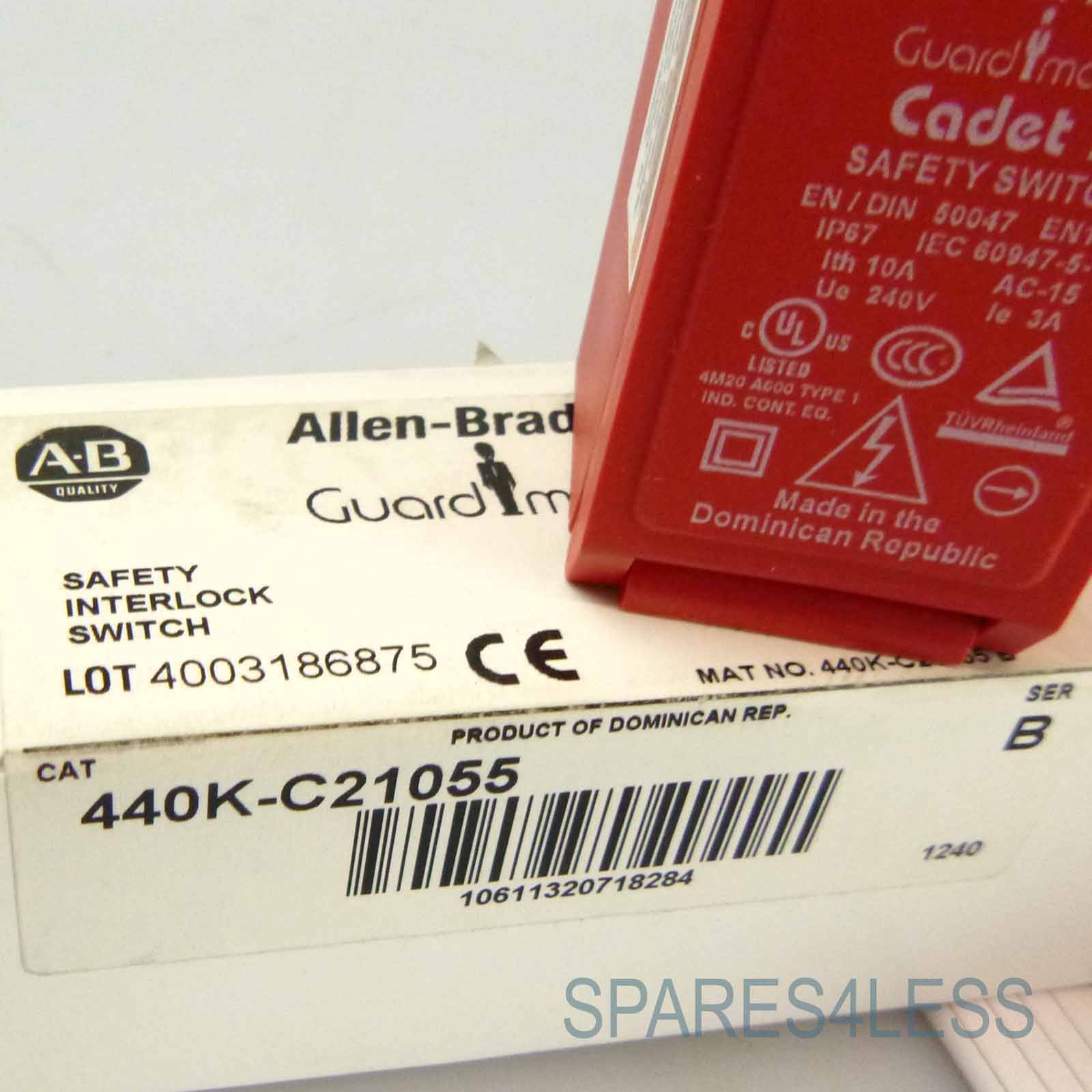 Allen Bradley Guardmaster Sicherheitsschalter 440K-C21055 Ser.B OVP-2