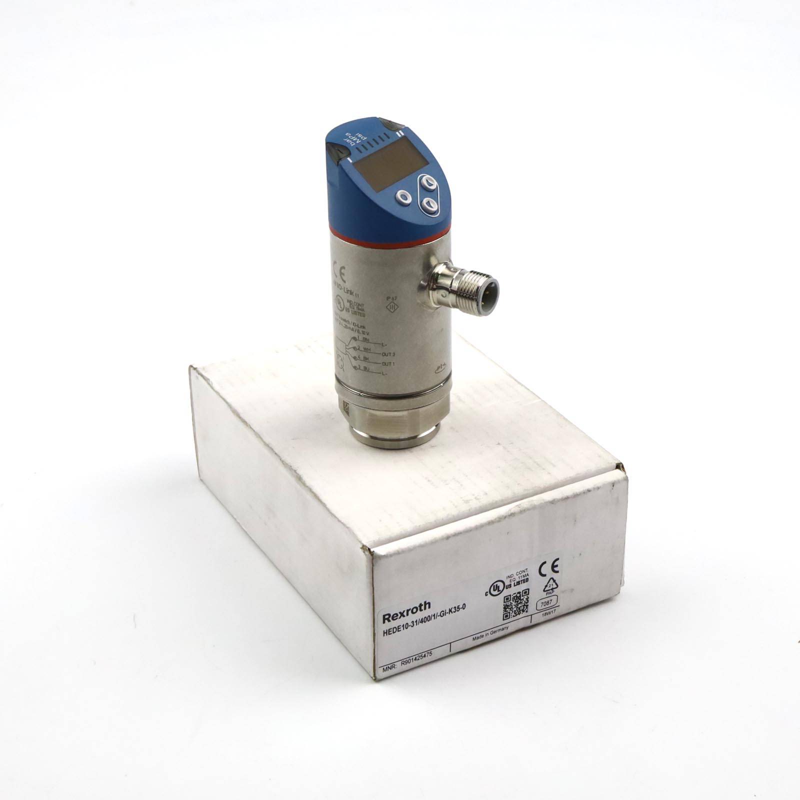 Rexroth Druckschalter HEDE10-31/400/1/-GI-K35-0 R901425475 OVP-0