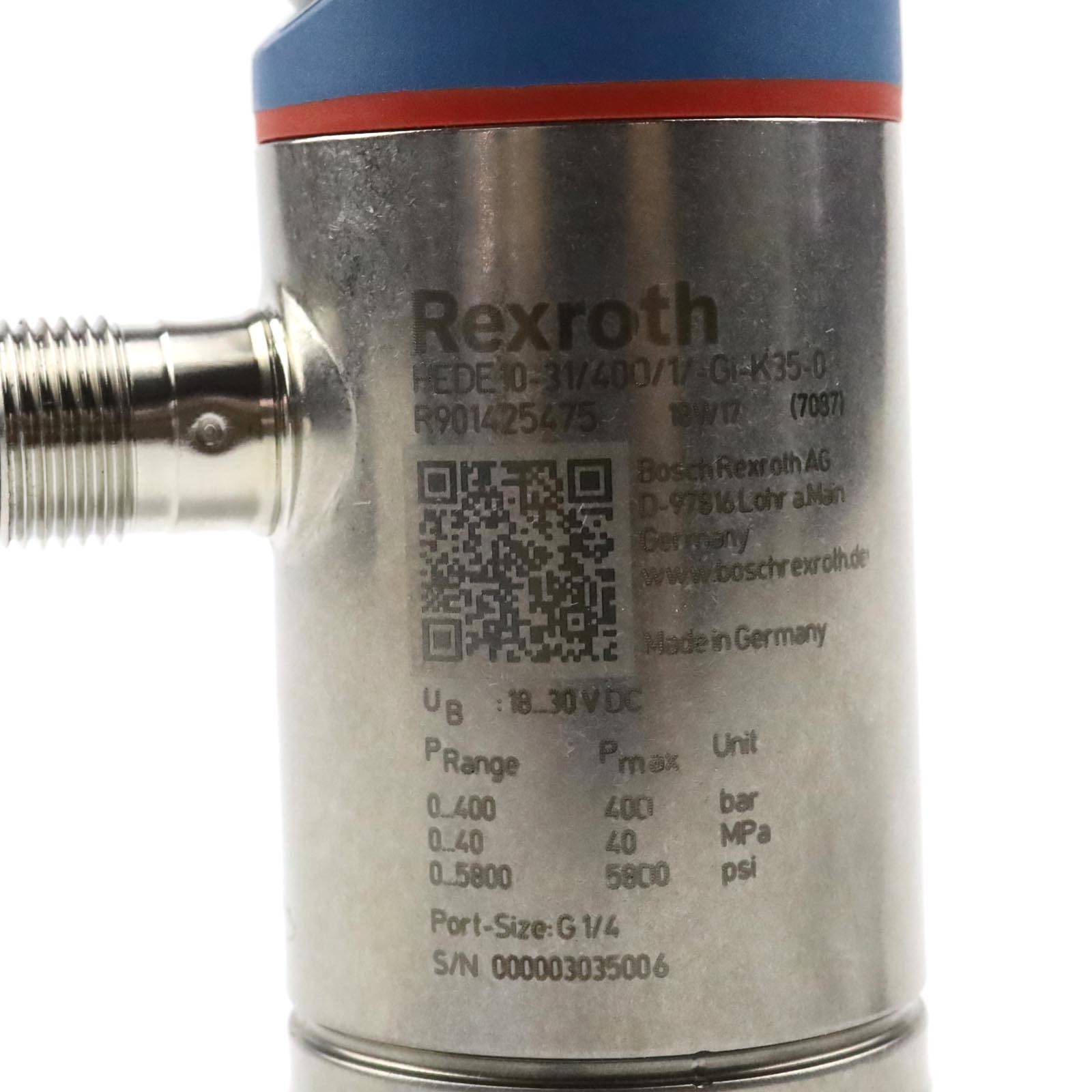 Rexroth Druckschalter HEDE10-31/400/1/-GI-K35-0 R901425475 OVP-2