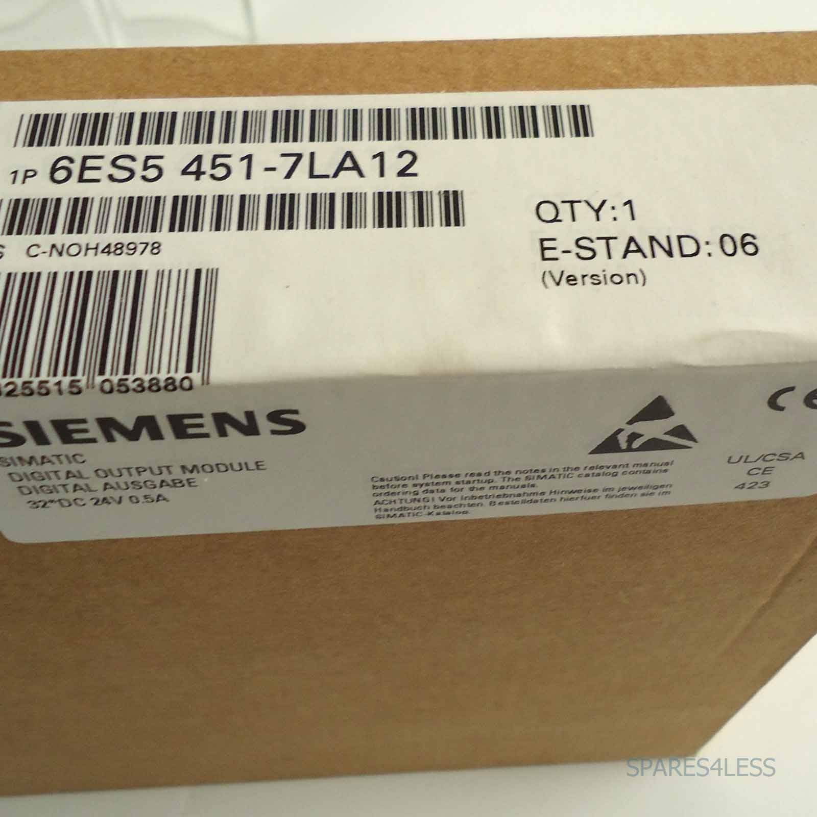 Simatic S5 DO451 6ES5 451-7LA12 E-Stand:06 SIE-1