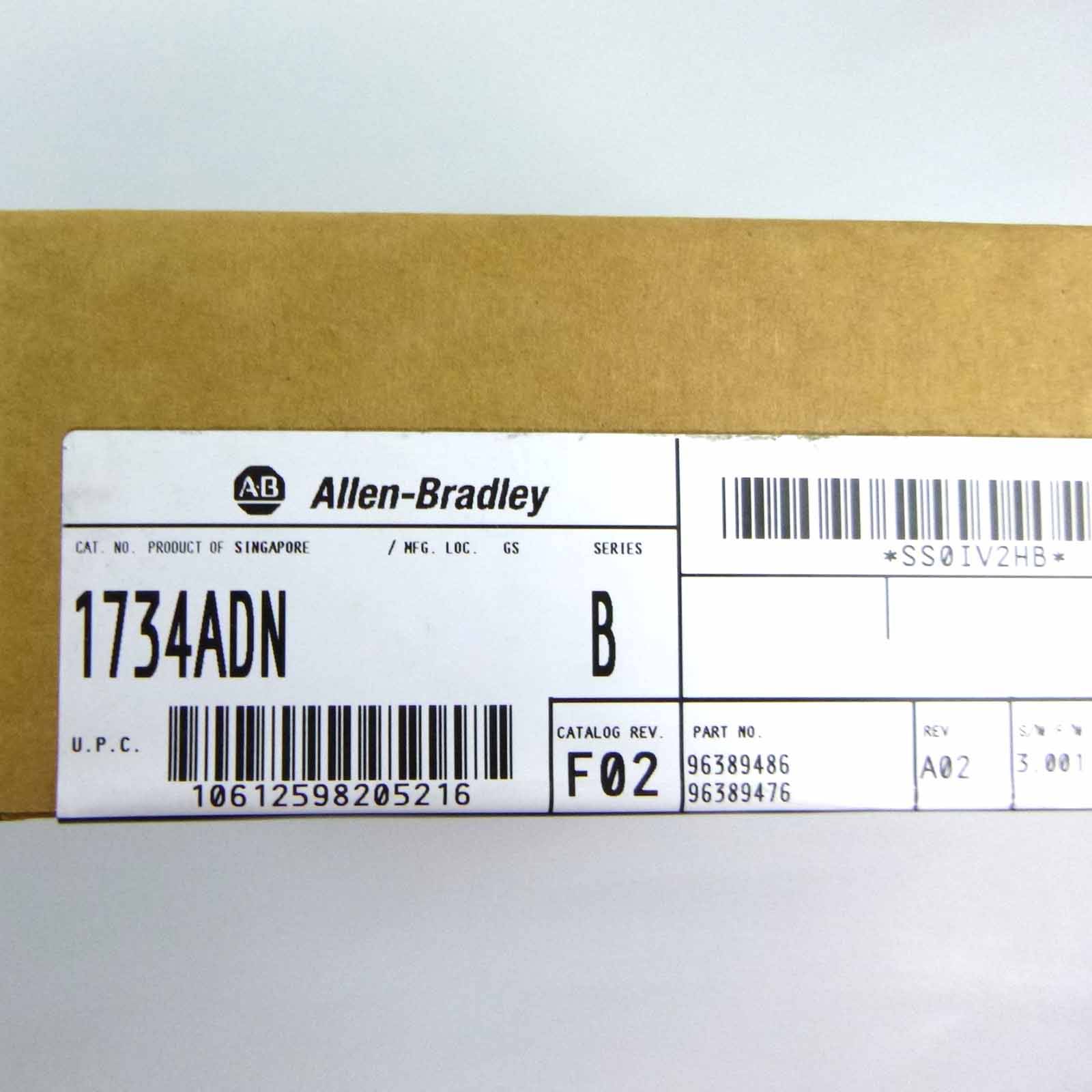 Allen Bradley I/O Module 1734ADN 1734-ADN Ser.B SIE-1