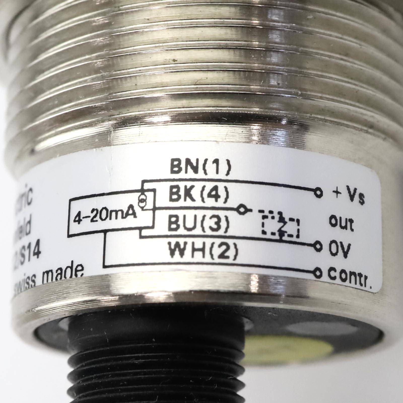 Baumer electric Ultraschall Sensor UNAM 30I6812/S14 OVP-2