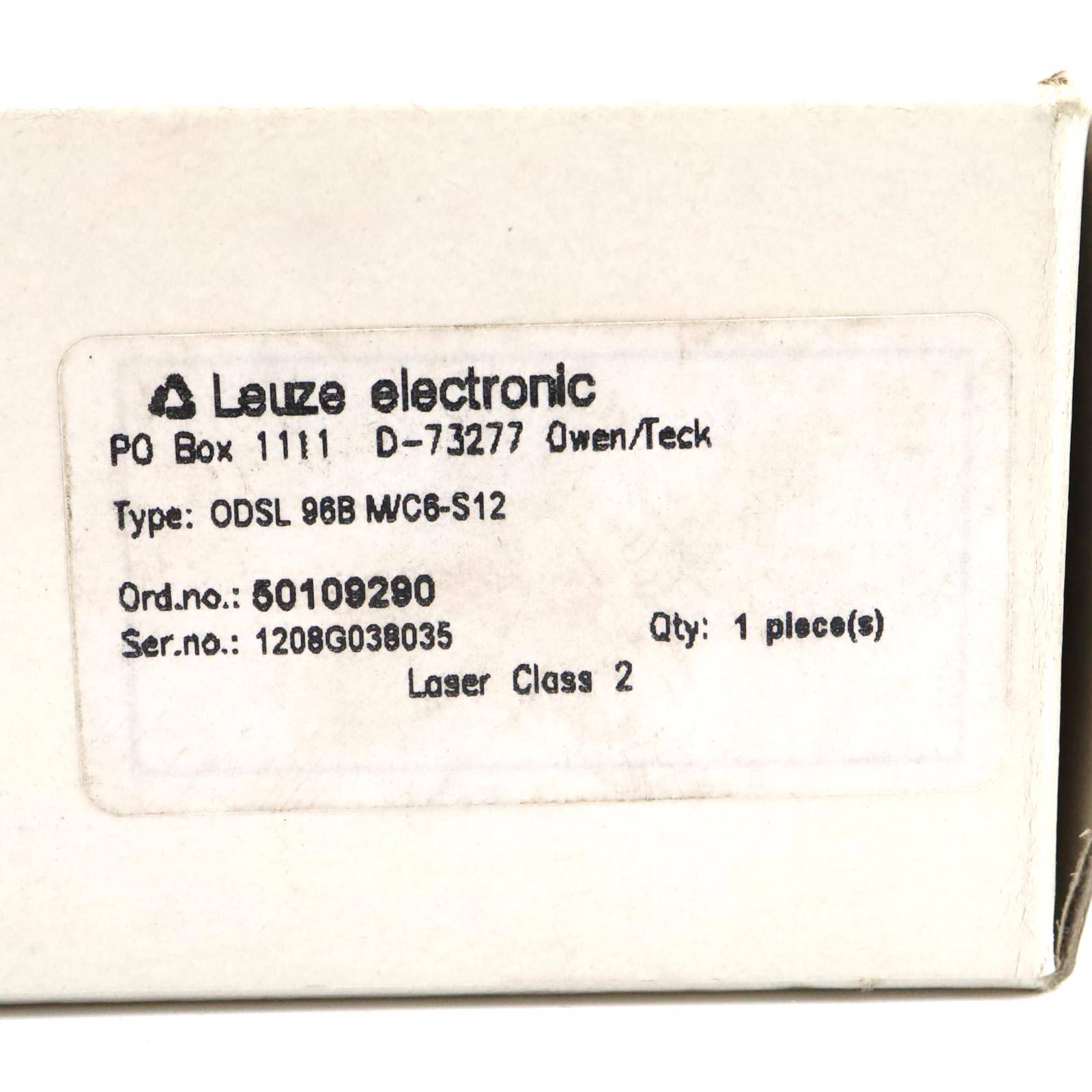 Leuze Optischer Abstandssensor ODSL 96B M/C6-S12 50109290 OVP-1
