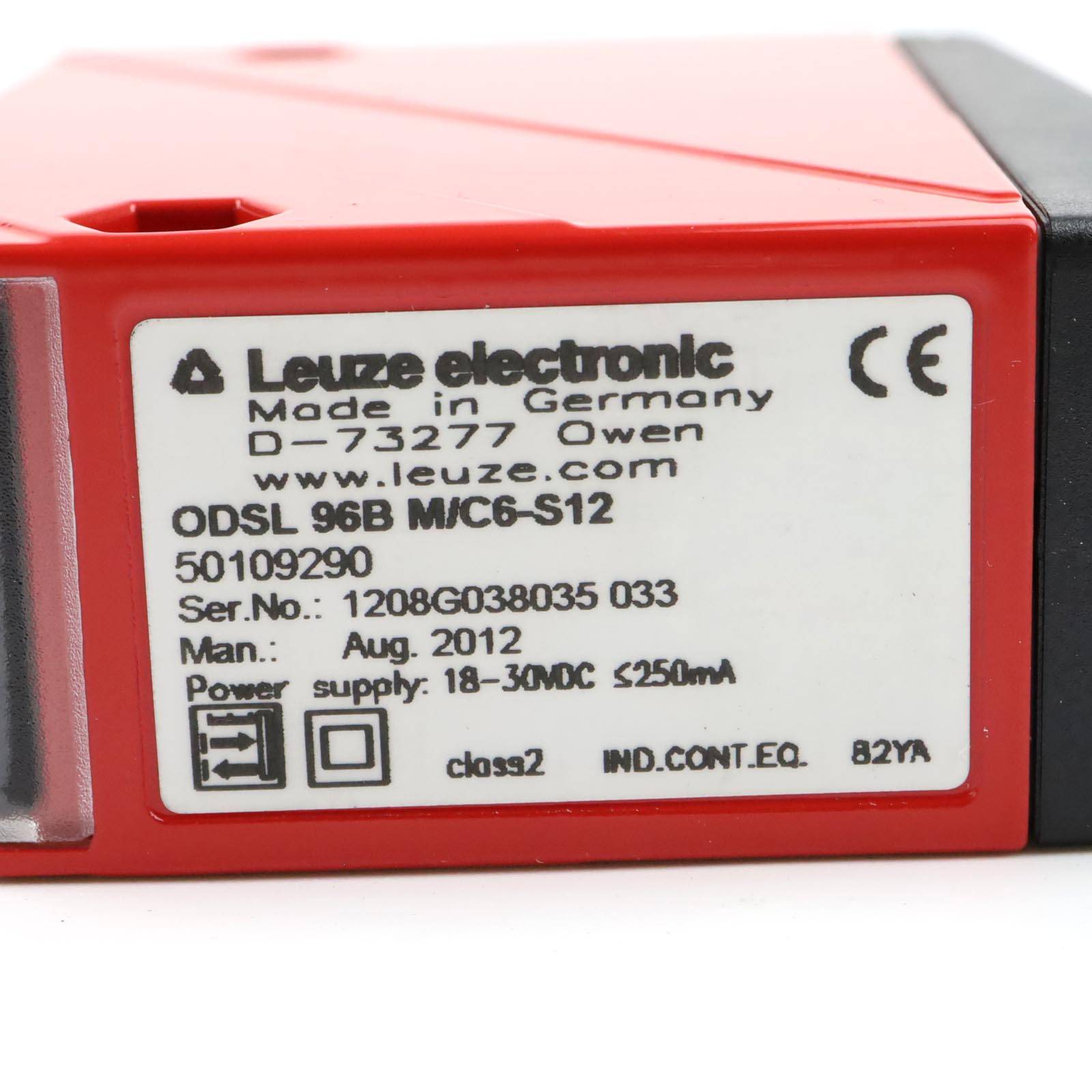 Leuze Optischer Abstandssensor ODSL 96B M/C6-S12 50109290 OVP-2