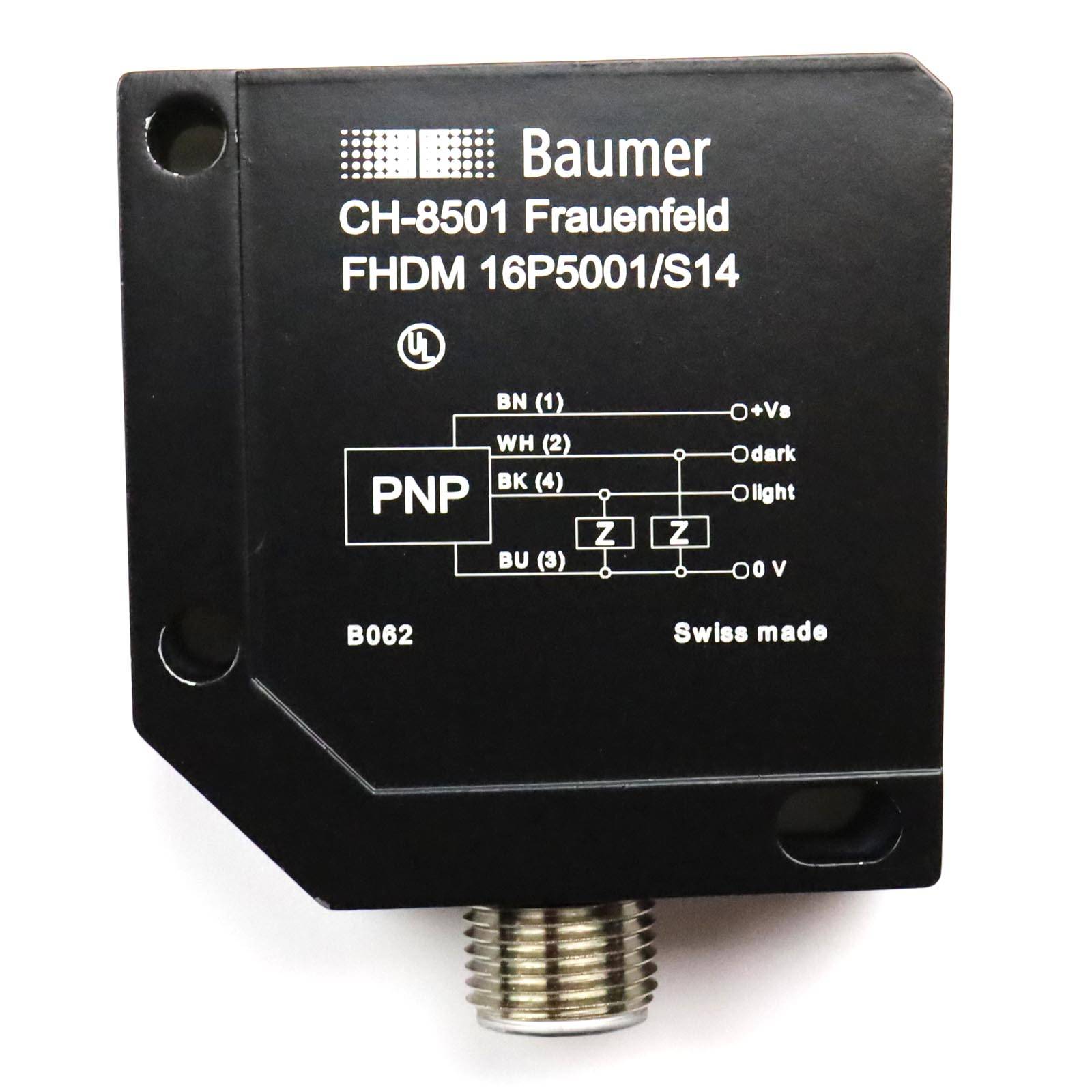 Baumer electric Reflexions-Lichttaster FHDM 16P5001/S14 OVP-1