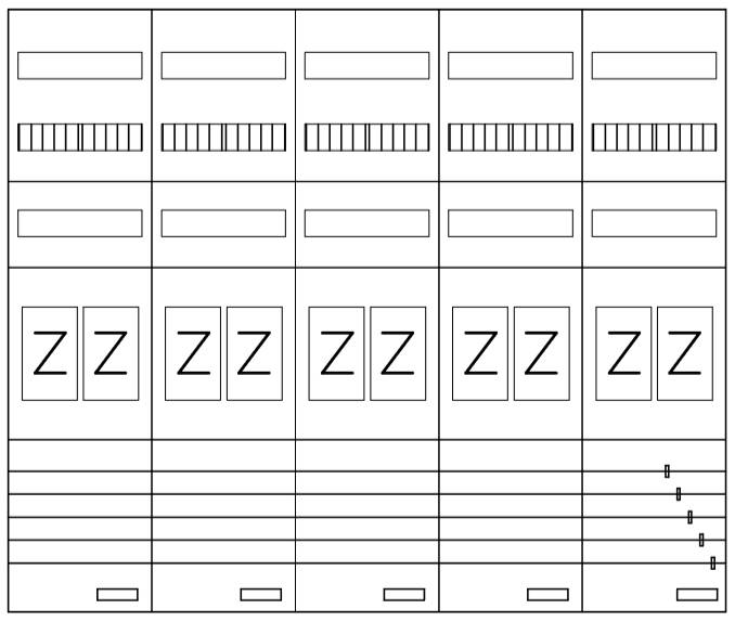 Alphatec Zählerverteilung HEART eHZ 10 x Zählerplatz-1