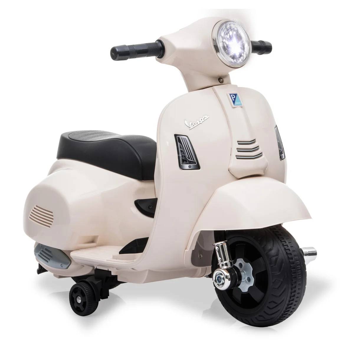 Jamara Ride-on Vespa Mini, 1,6 Jahr(e), 4 Rad/Räder, Schwarz, Weiß, Batterien erforderlich-1
