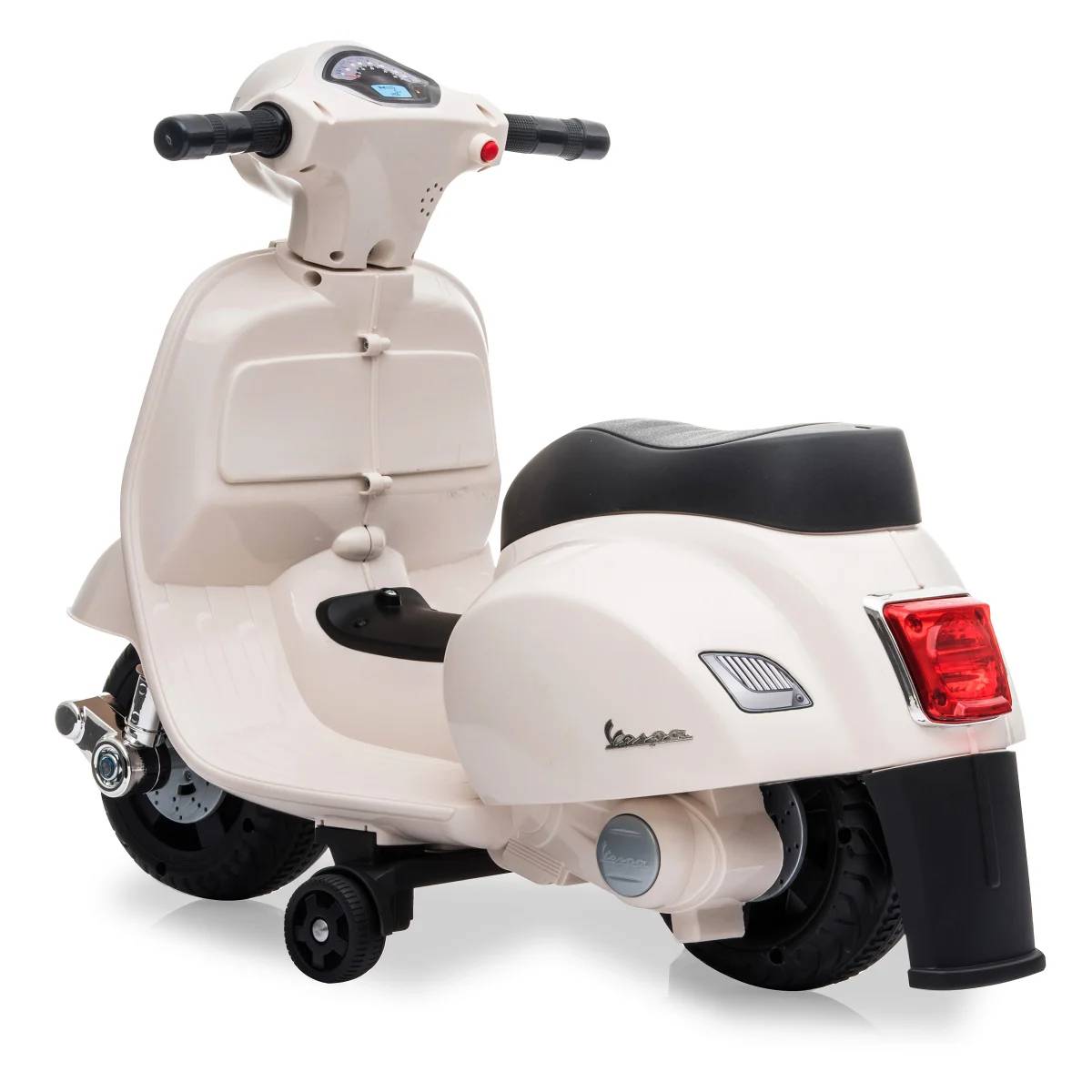 Jamara Ride-on Vespa Mini, 1,6 Jahr(e), 4 Rad/Räder, Schwarz, Weiß, Batterien erforderlich-2