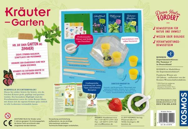 Kosmos Kräuter-Garten, 6 Jahr(e), Mehrfarbig-1