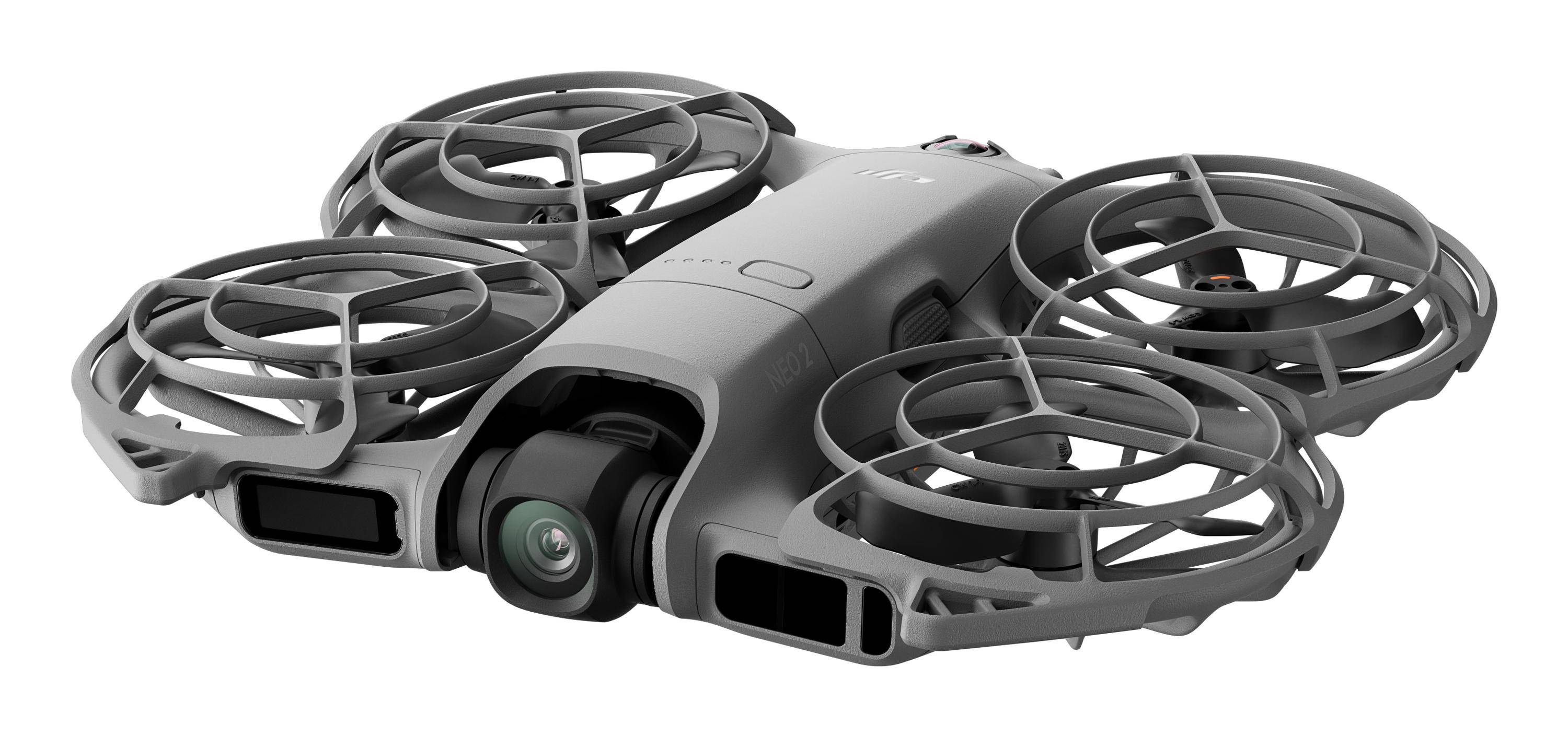 DJI Neo 2, 4 Rotoren, 12 MP, 2688 x 1512 Pixel, 7000 m, 1606 mAh, Schwarz, Grau-4