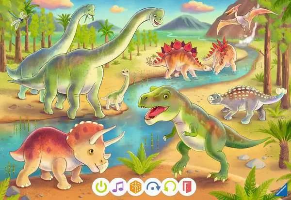 RAVENSBURGER - tiptoi Puzzle für kleine Entdecker Dinosaurier-3