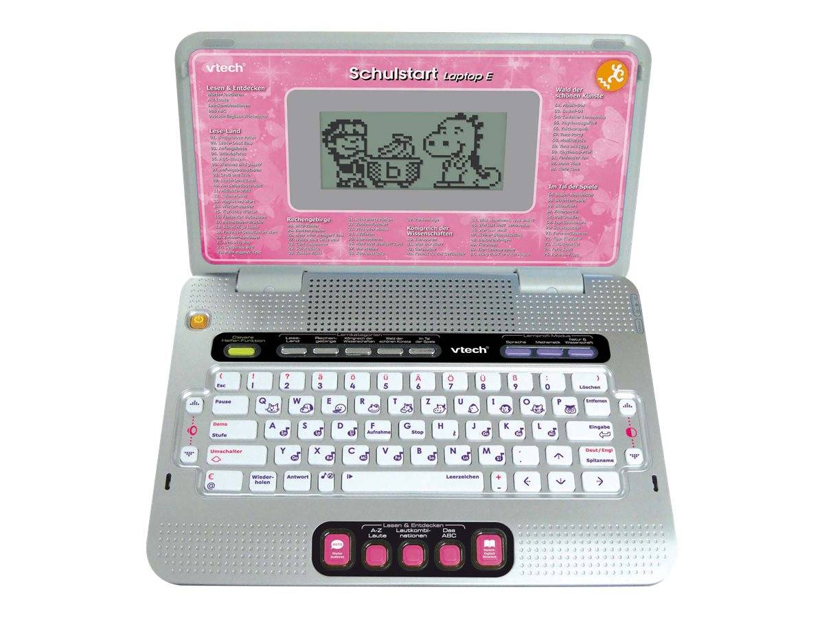 VTech Aktion Intelligenz Schulstart Laptop E-1