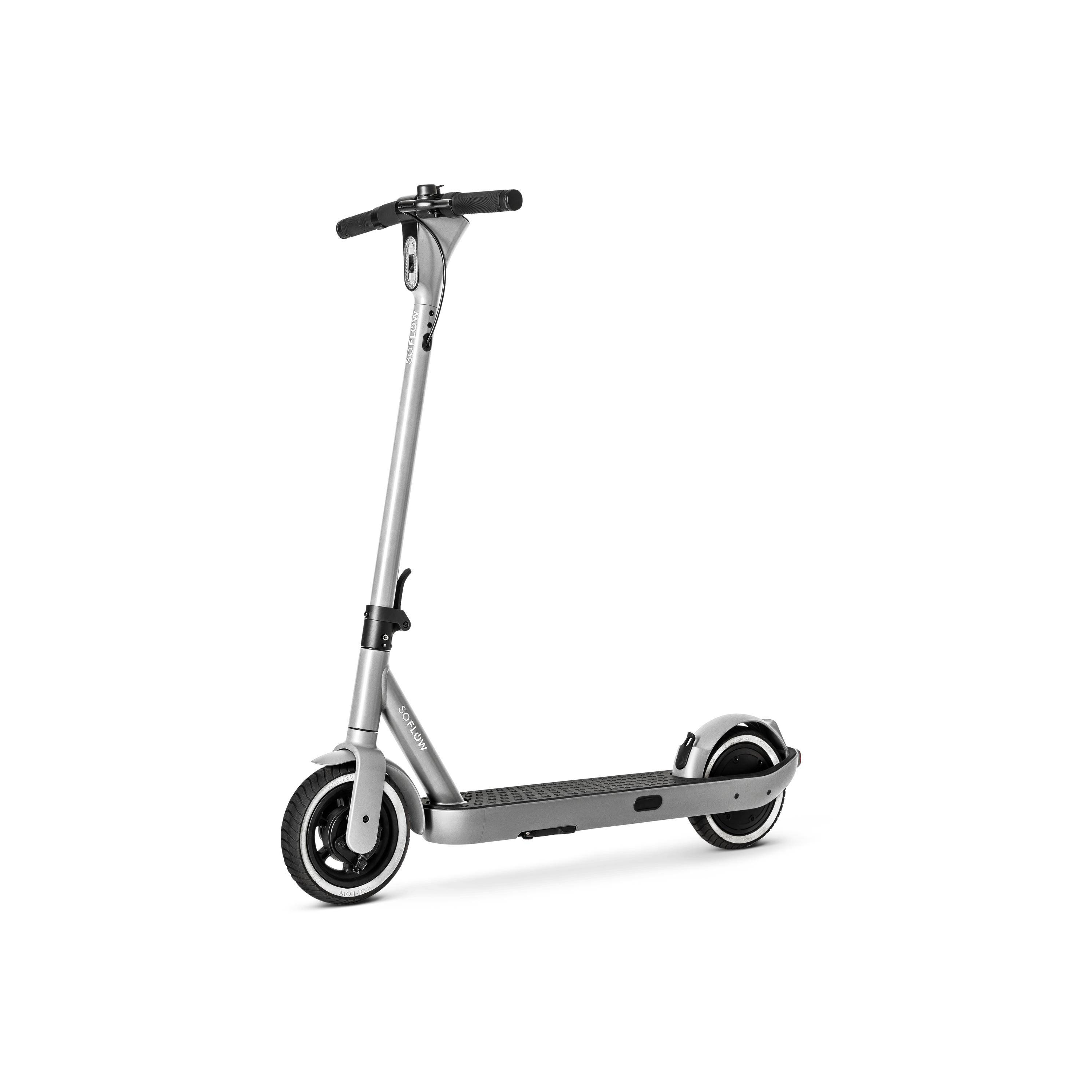 SoFlow SO ONE +, Klassischer Roller, Grau, Silber, 22 km/h, 120 kg, Unisex, 2 Rad/Räder-0