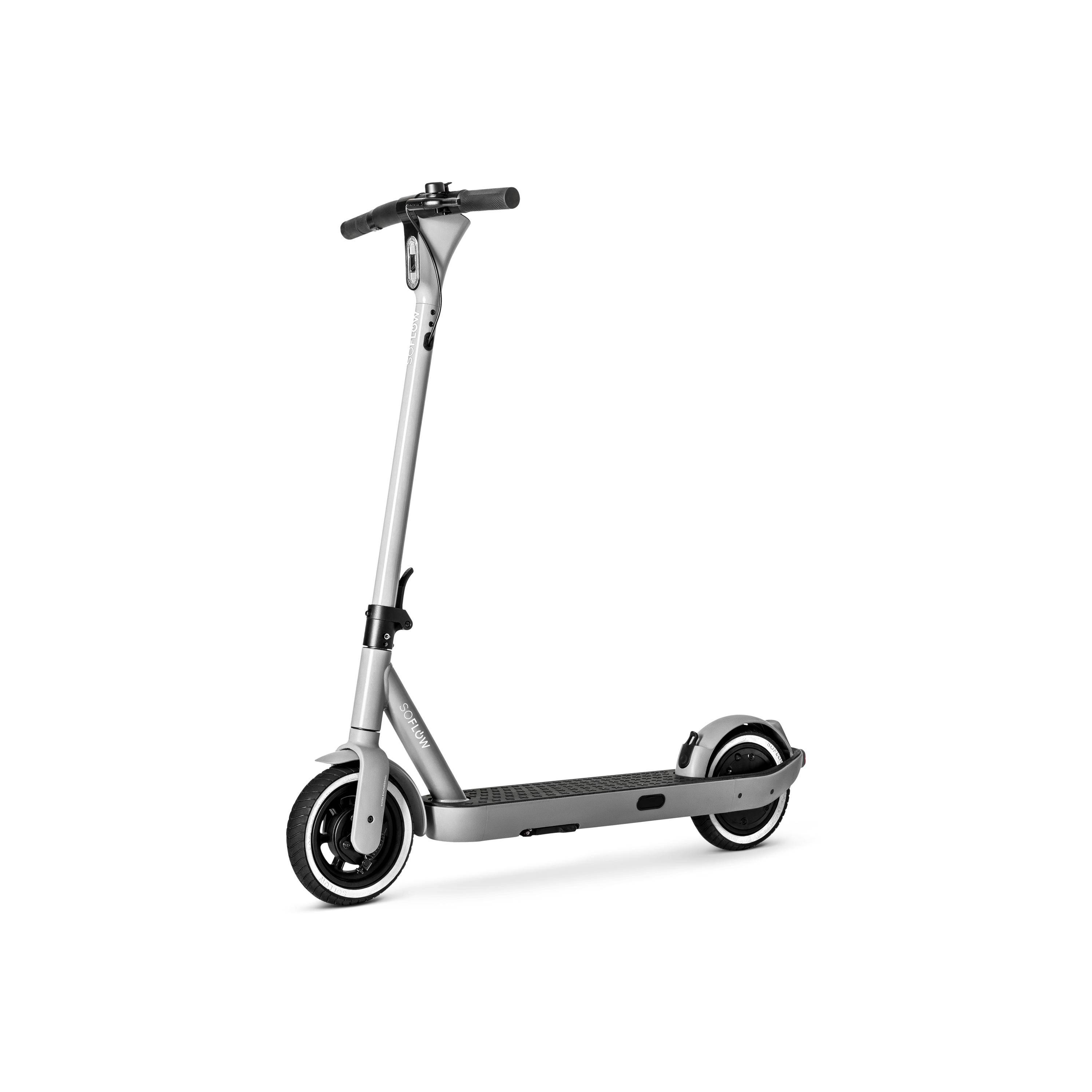 SoFlow SO ONE, Klassischer Roller, Grau, Silber, 22 km/h, 120 kg, Unisex, 2 Rad/Räder-0