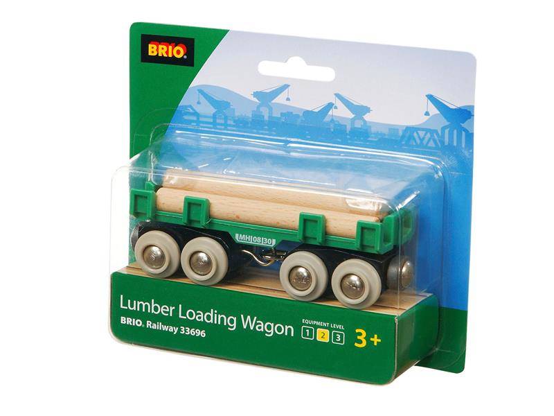 BRIO Langholzwagen, Model Railways Parts & Accessories, 0,3 Jahr(e), Mehrfarbig-1