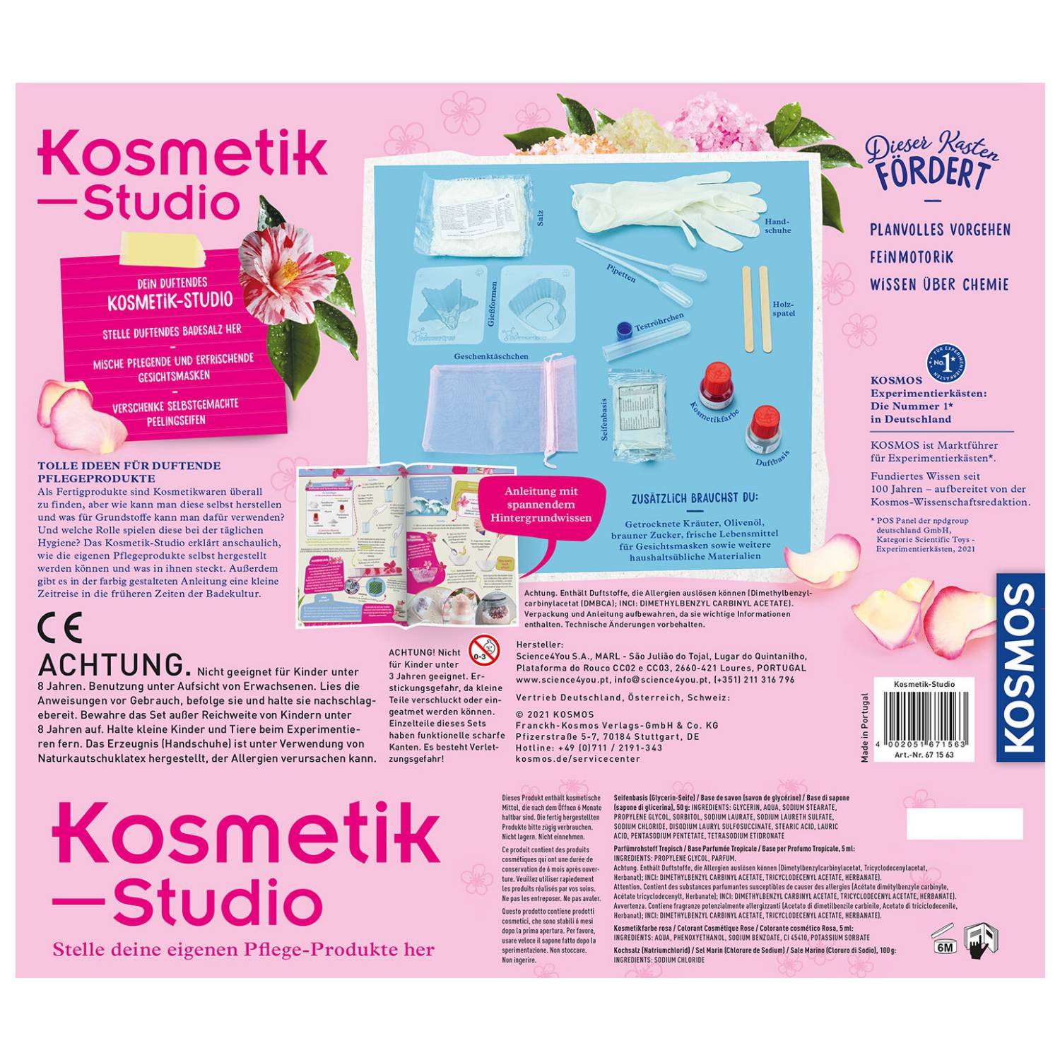KOSMOS - Experimentierkasten Kosmetik-Studio