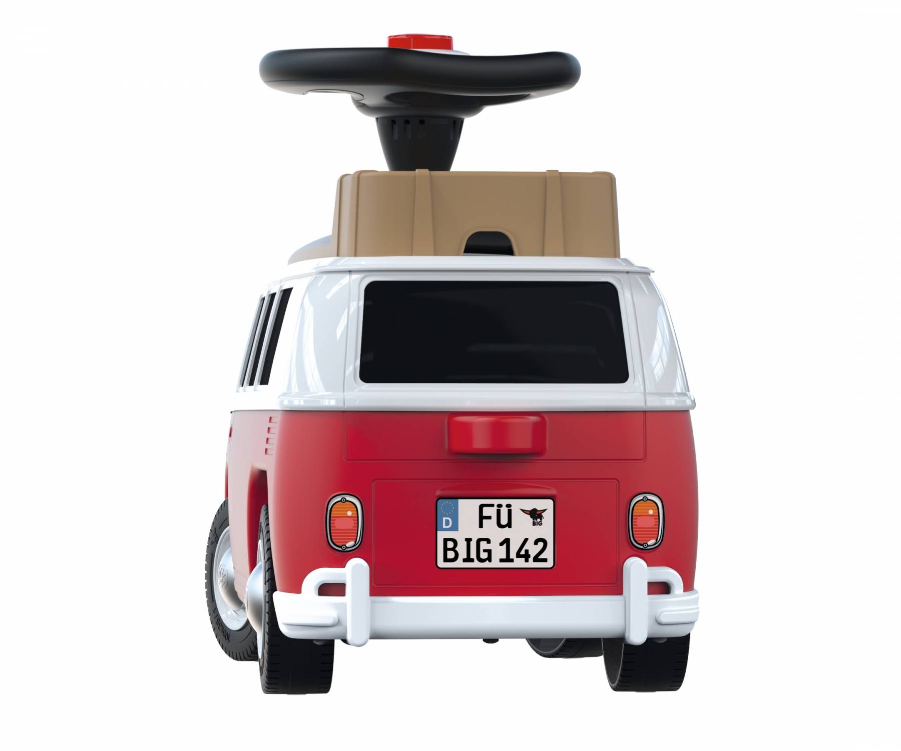 Simba Dickie BIG VW T1, 1,5 Jahr(e), 4 Rad/Räder, Rot-2