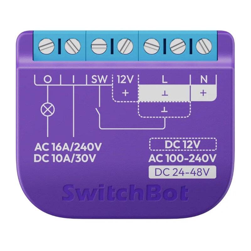 Intelligenter SwitchBot-Relaisschalter 1 mit potentialfreiem Kontakt-5