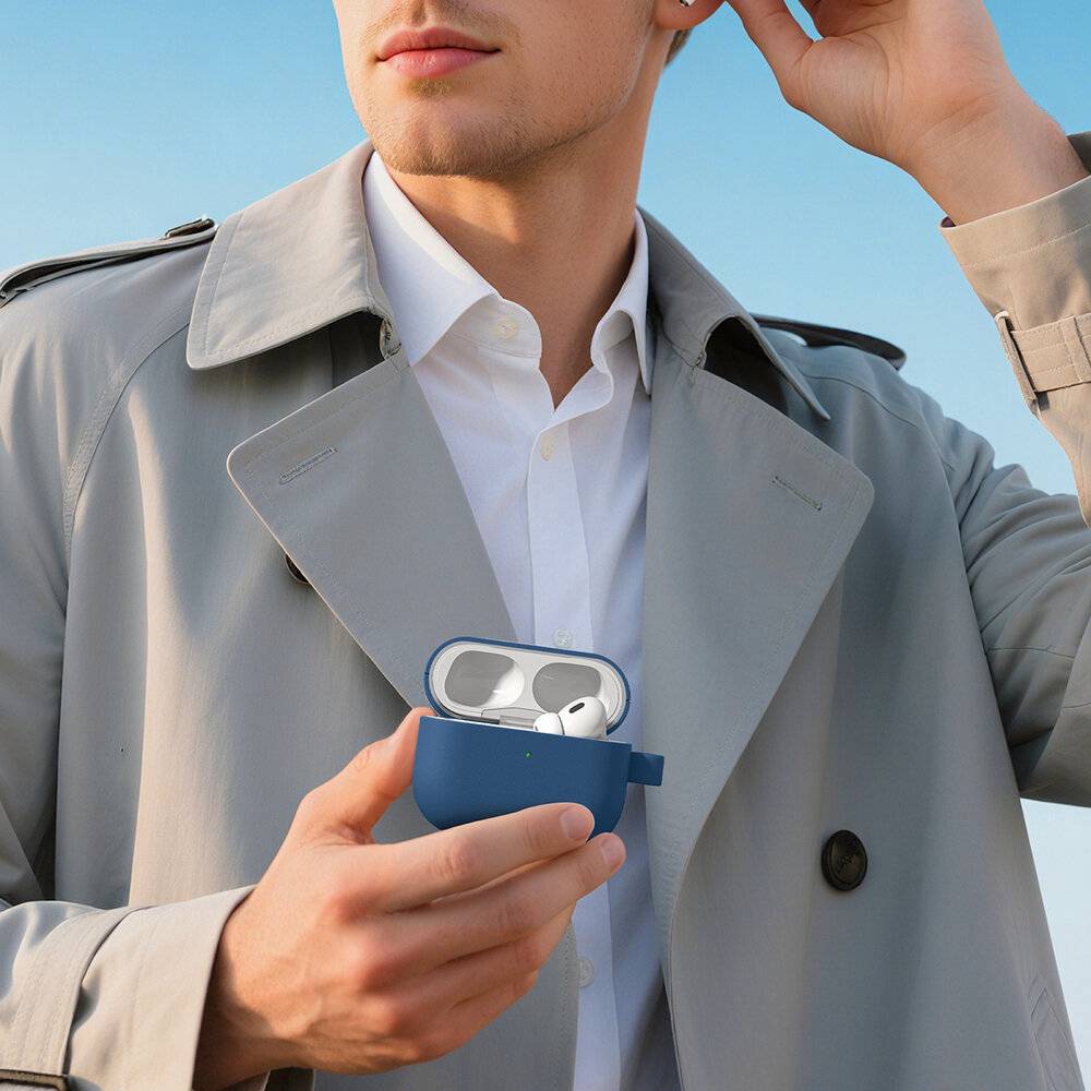 AmazingThing Glamour AirPods Pro 3 Schutzhülle – Blau-2