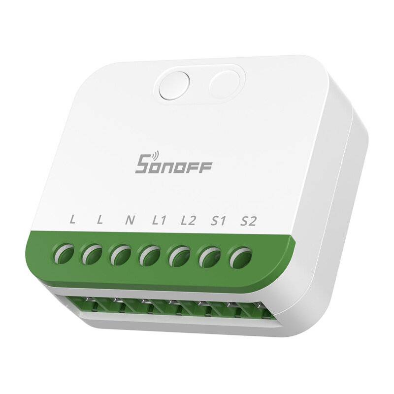 Sonoff - MINI-2GS - Sonoff MINI-2GS Matter Zweikanal-Mini-Schalter-0