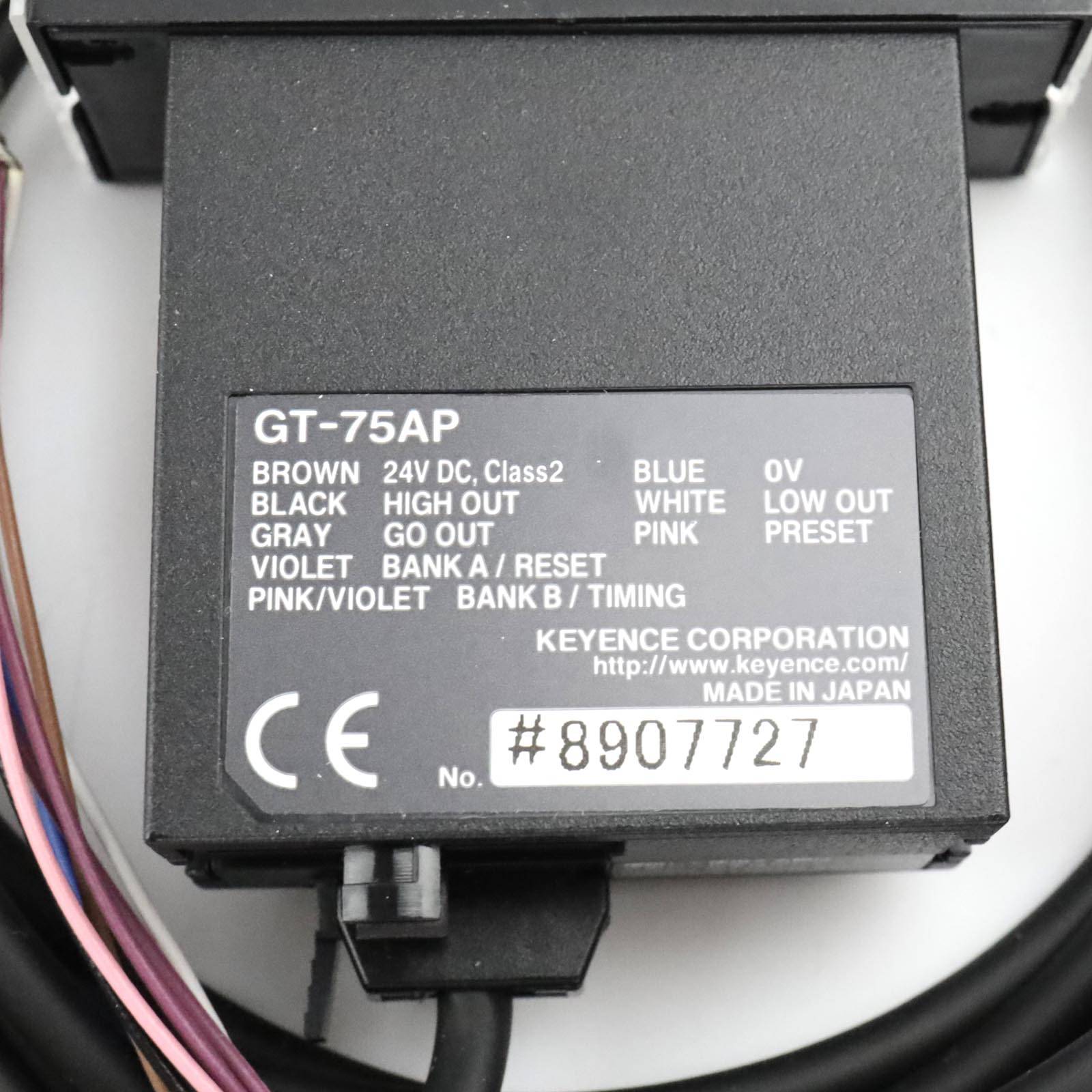 Keyence Messverstärker GT-75AP OVP-2